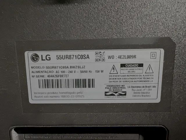 Smart TV 55pol LG bivolt - Foto 2
