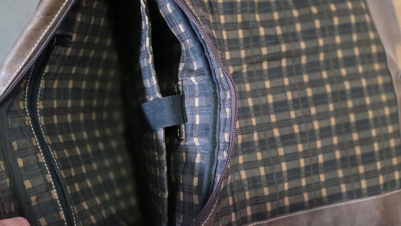 Bolsa Democrata em Couro Legítimo - Foto 3