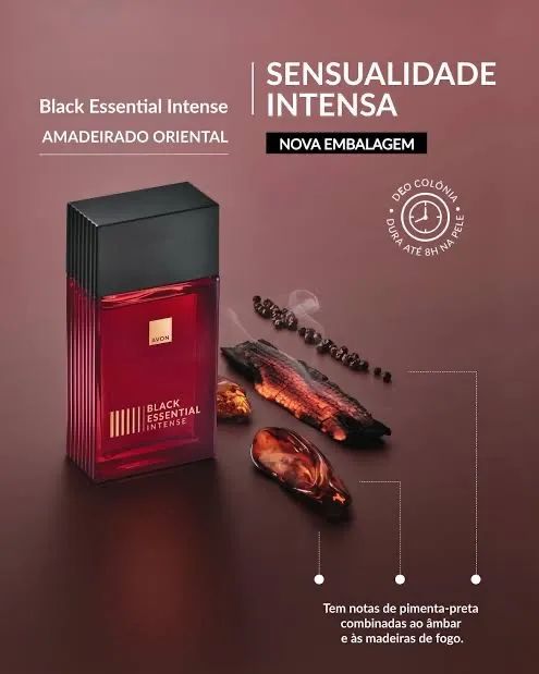 Perfume Black Essential Intense 