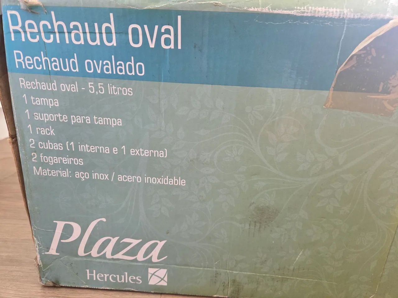 Rechaud Oval Inox 5,5 L - Hercules - Foto 5