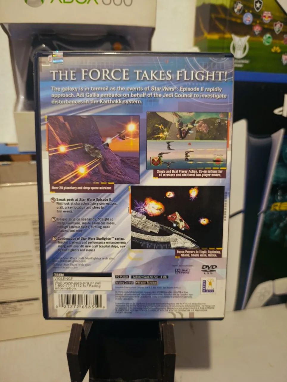 Star Wars Jedi starfighter - Ps2 - Foto 2