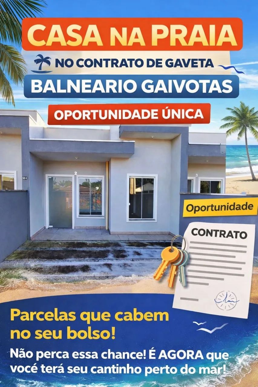Oportunidade Contrato gaveta litoral assuma parcelas já em andamento 