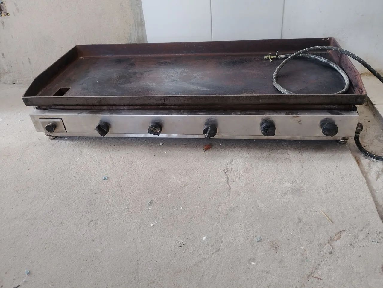 Chapa de hambúrguer industrial 