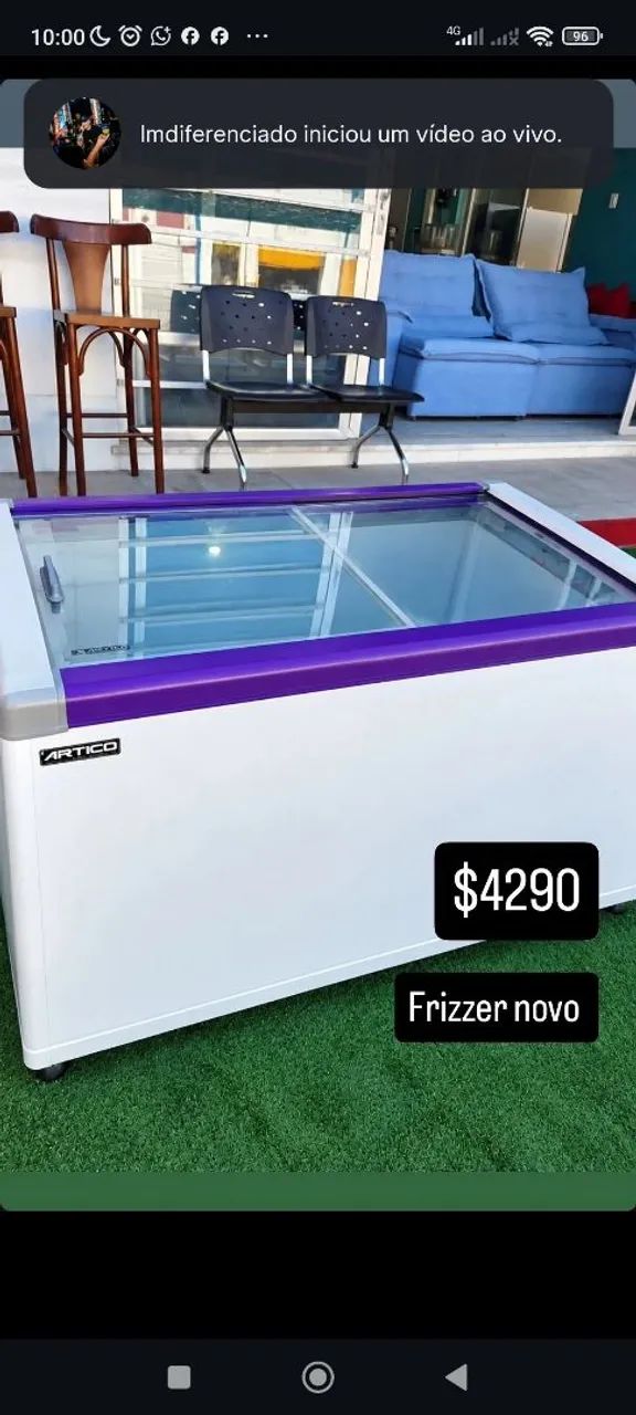 Freezer novo 