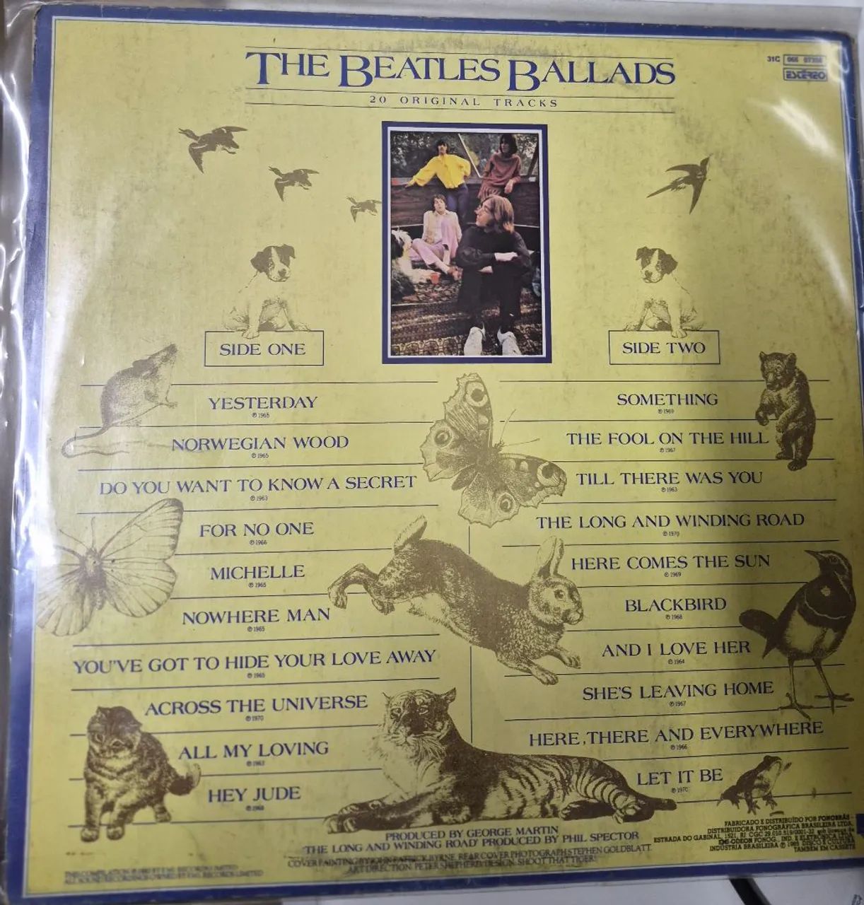 LP The Beatles - Ballads, 1980 - Foto 2