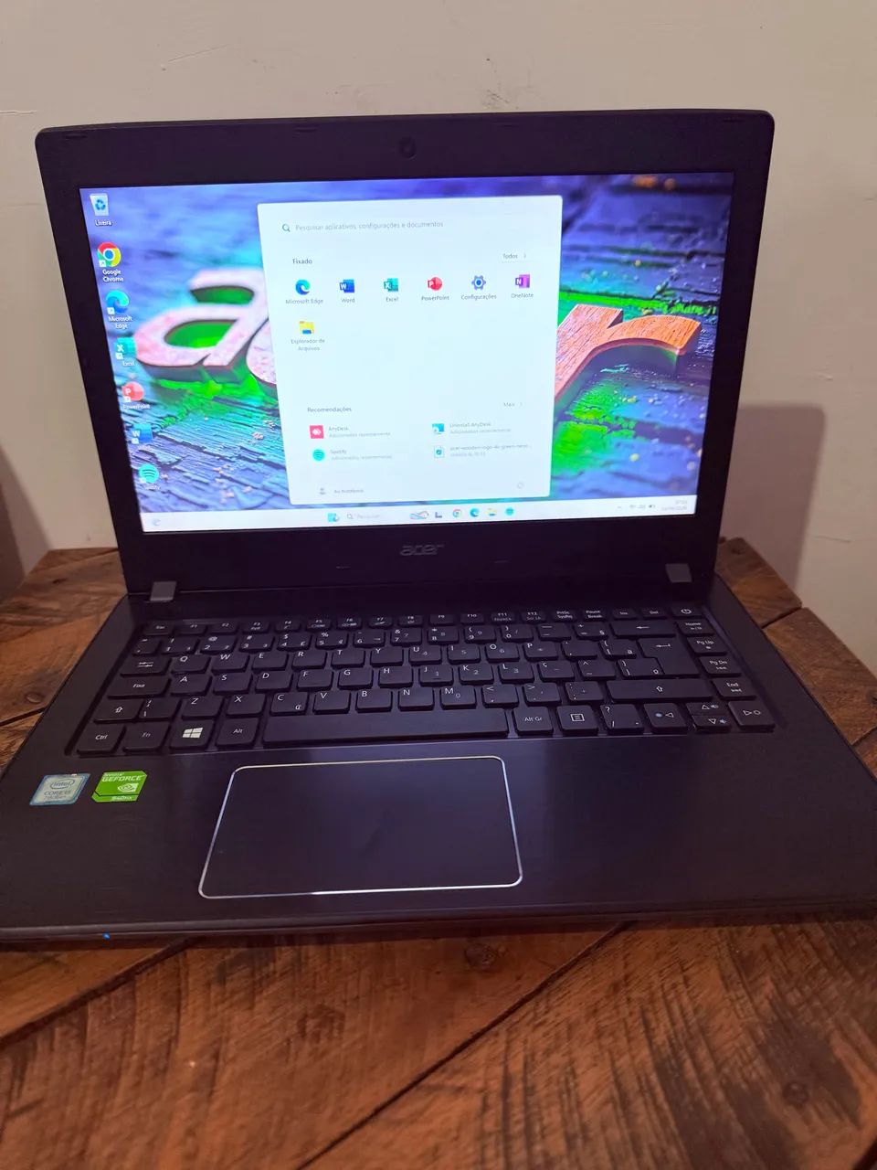 Promoção  Notebook Acer Intel Core i5 de 7ª geração com placa de vídeo de 2GB - Foto 4
