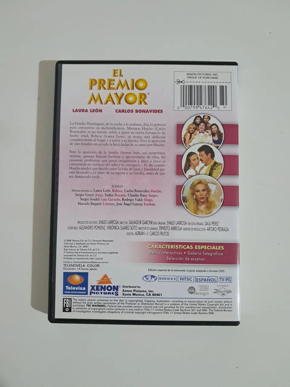 DVD El Premio Mayor Compacto Novela Mexicana  - Foto 2