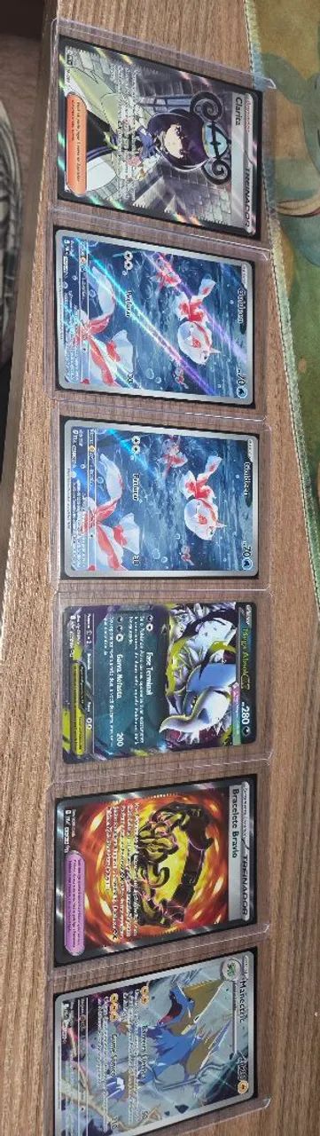 Trio de paldea e outras cartas para TROCA