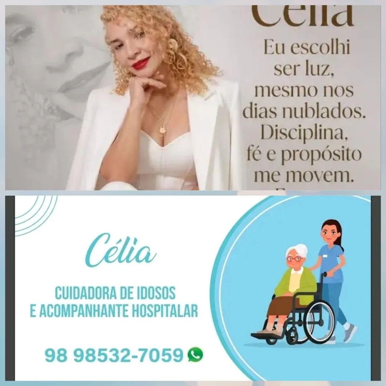 Cuidadora de idosos 