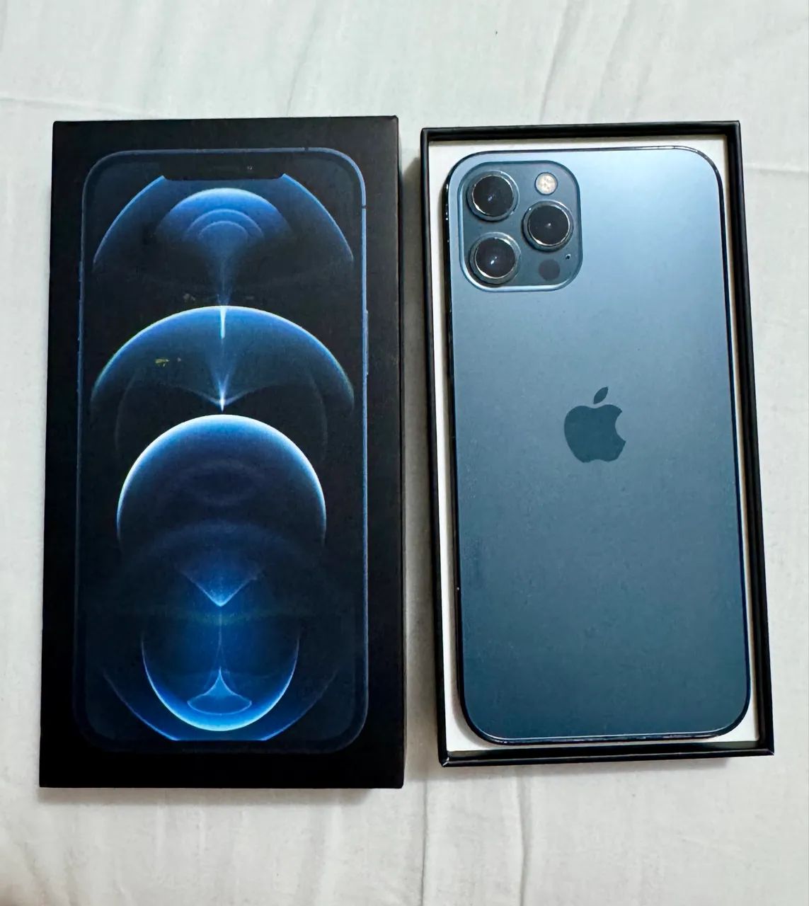 iPhone 12 Pro Max 512G Azul - Foto 4