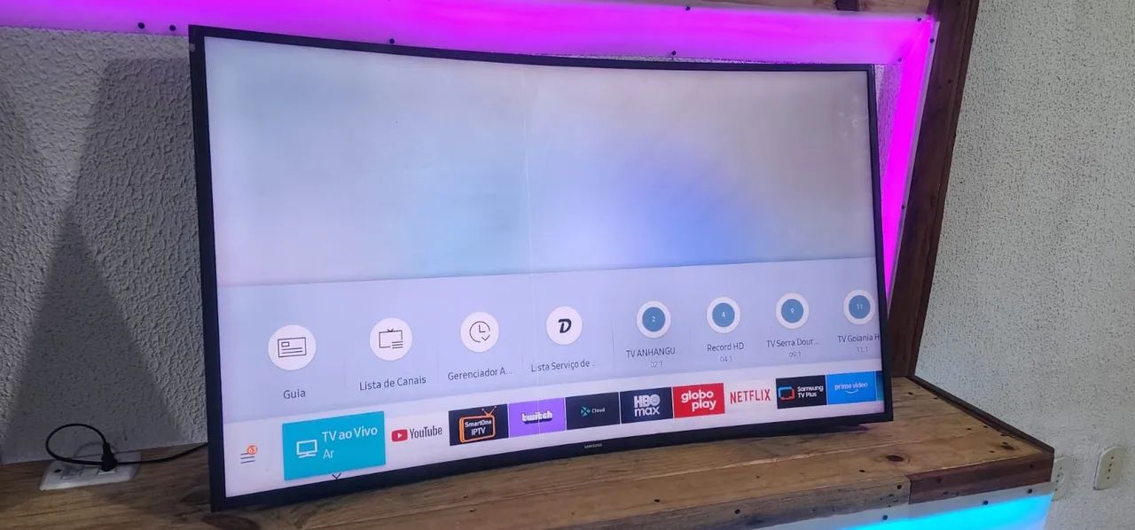 TV 50 polegadas smart 4k com cabo controle todos apss YouTube e Netflix Bluetooth e d  - Foto 4