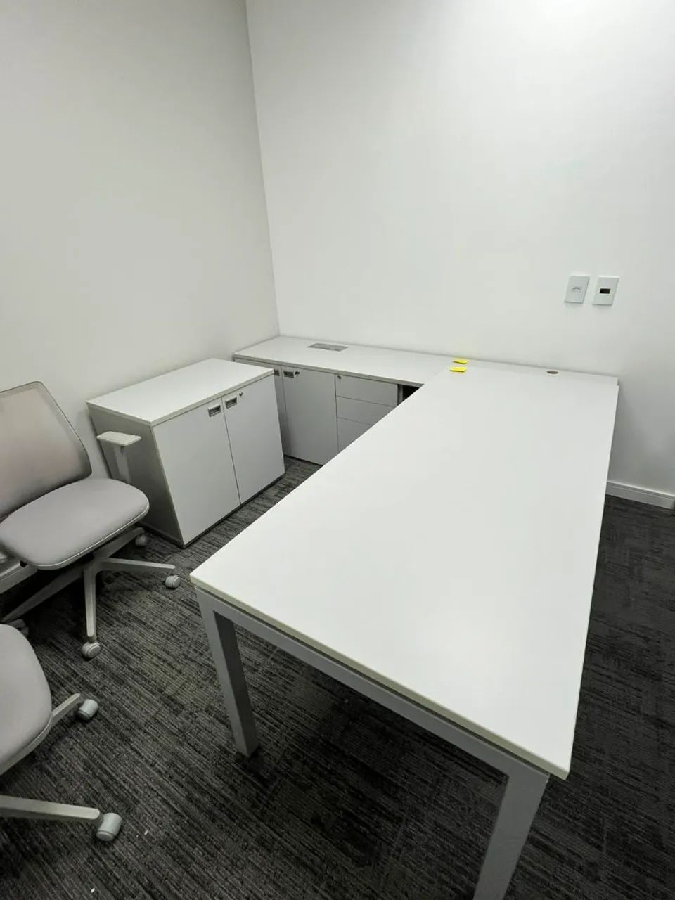 Mesa em L para escritório  - Foto 2