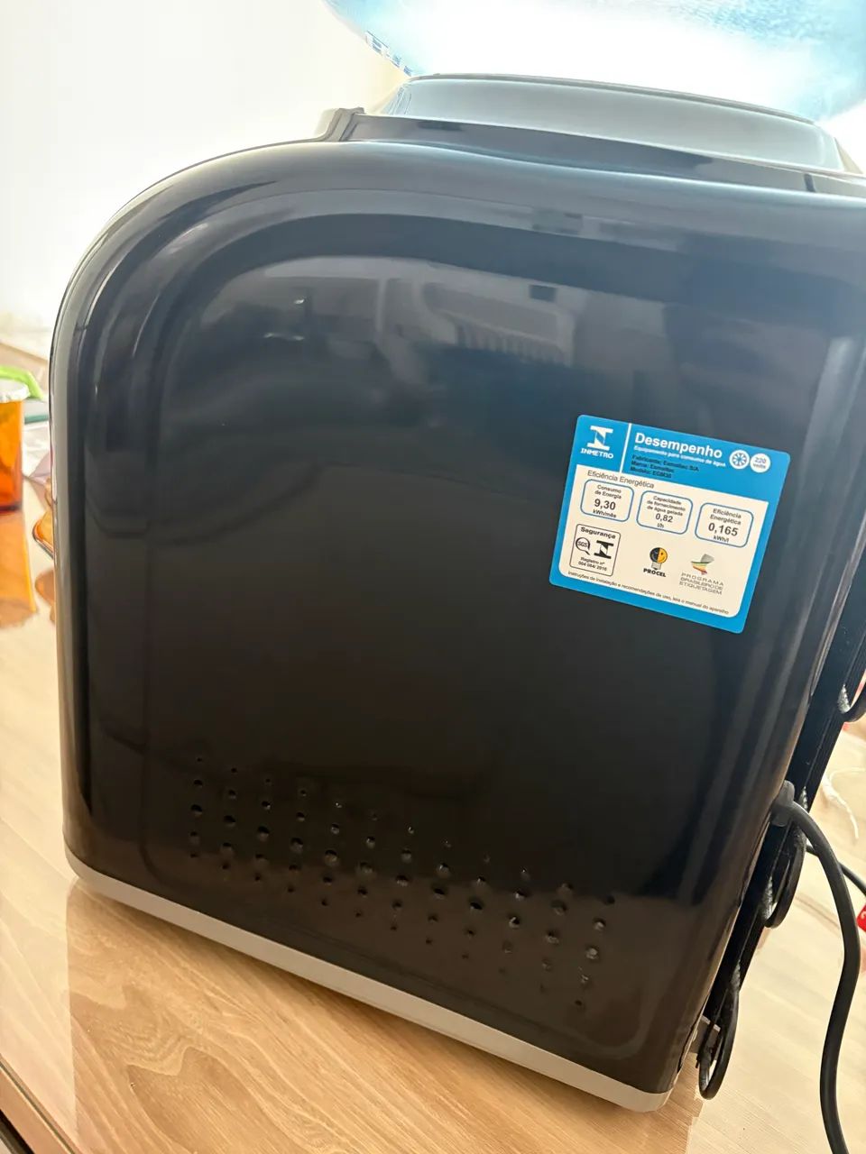 Gelágua Esmaltec de Mesa - Cor Cinza - Foto 4