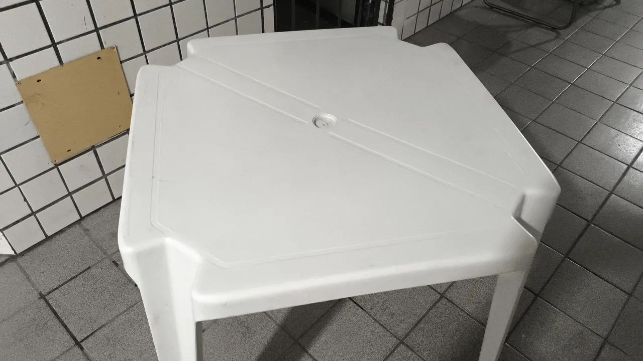 Sua mesa chegou
