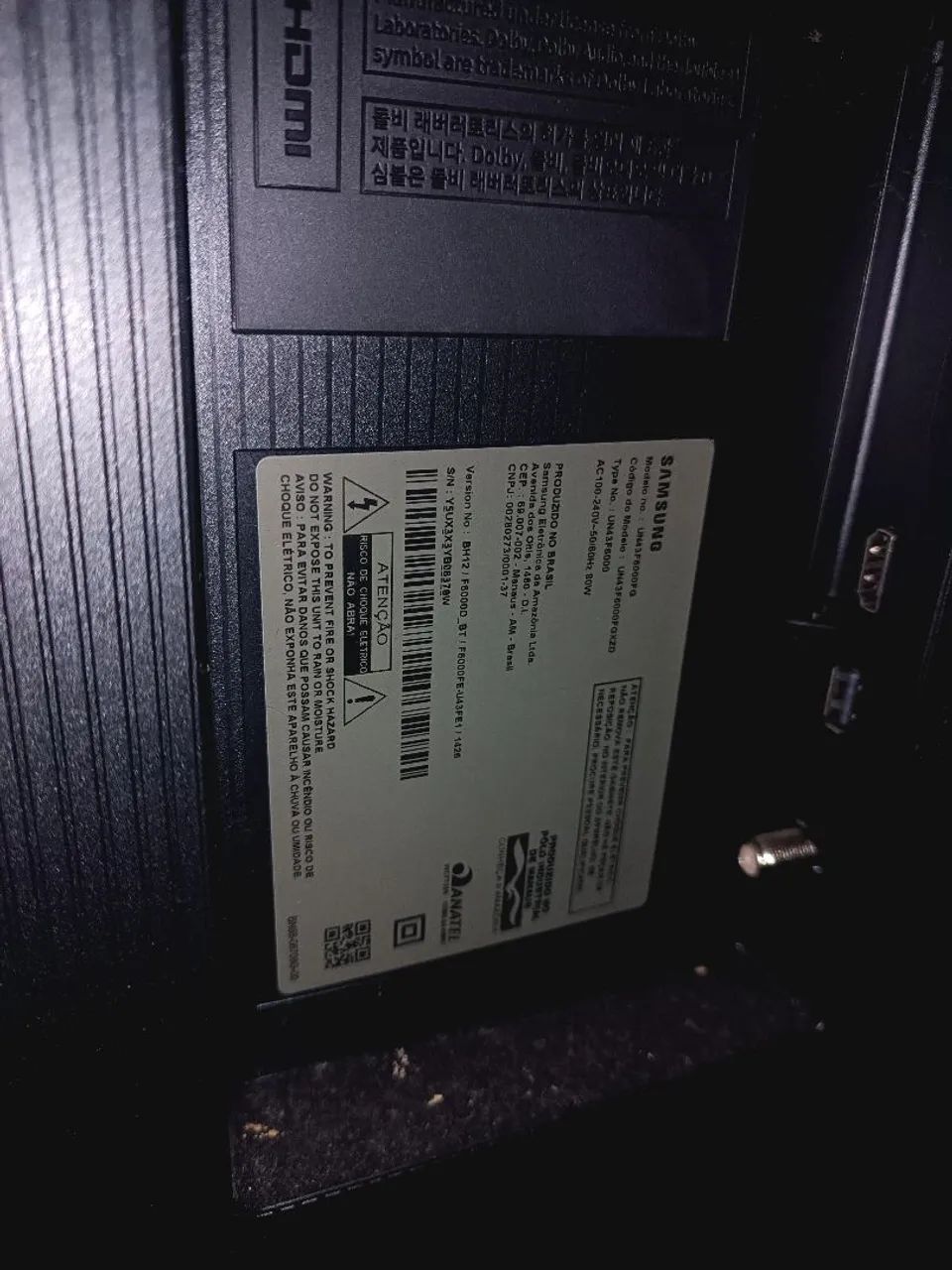 Tv smart 43 polegadas Samsung nova - Foto 4
