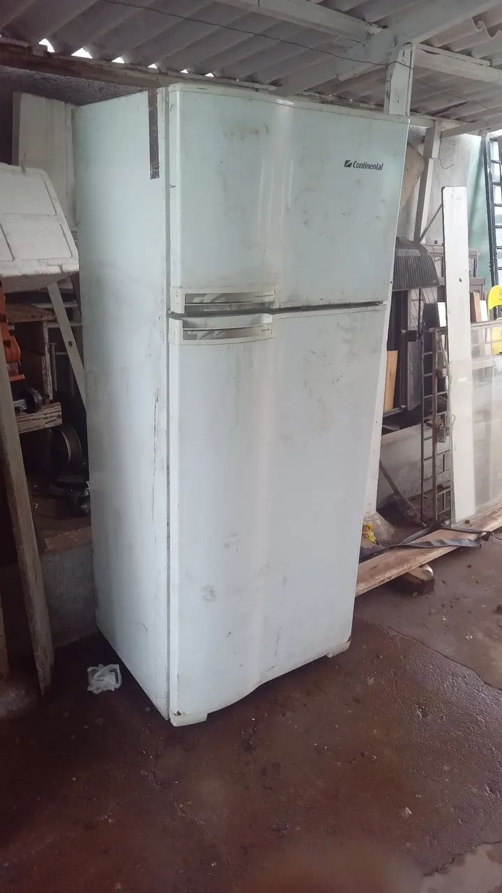 Geladeira sem funcionar 
