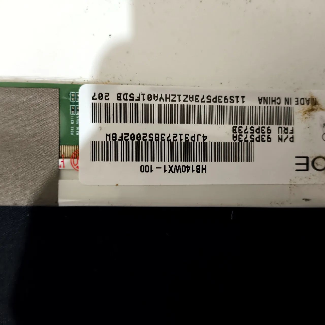 Tela LCD para Notebook 14" - Modelo HB140WX1-100 - Foto 2