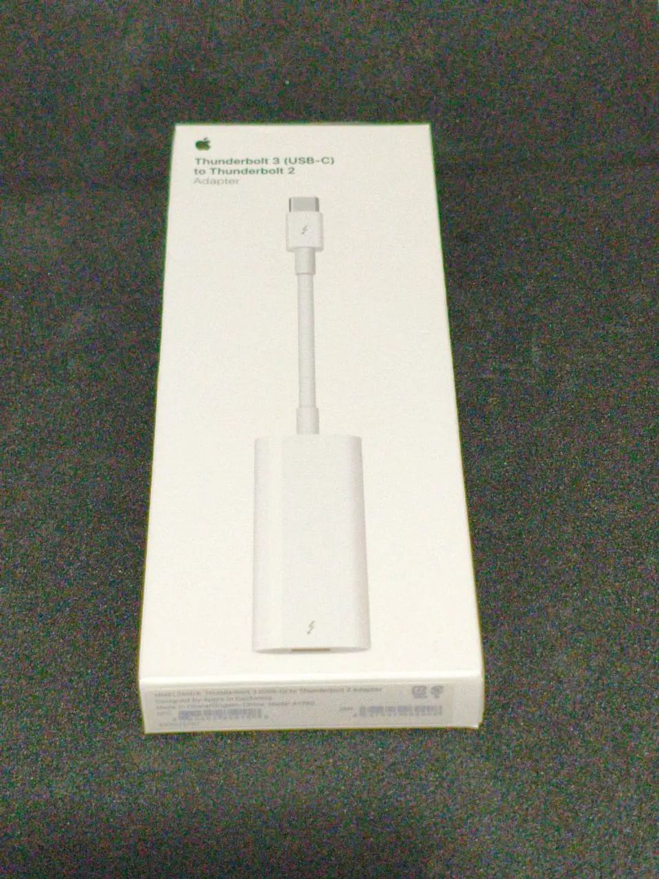 Adaptador Thunderbolt 3 USB-C para Thunderbolt 2 Apple Original  - Foto 2