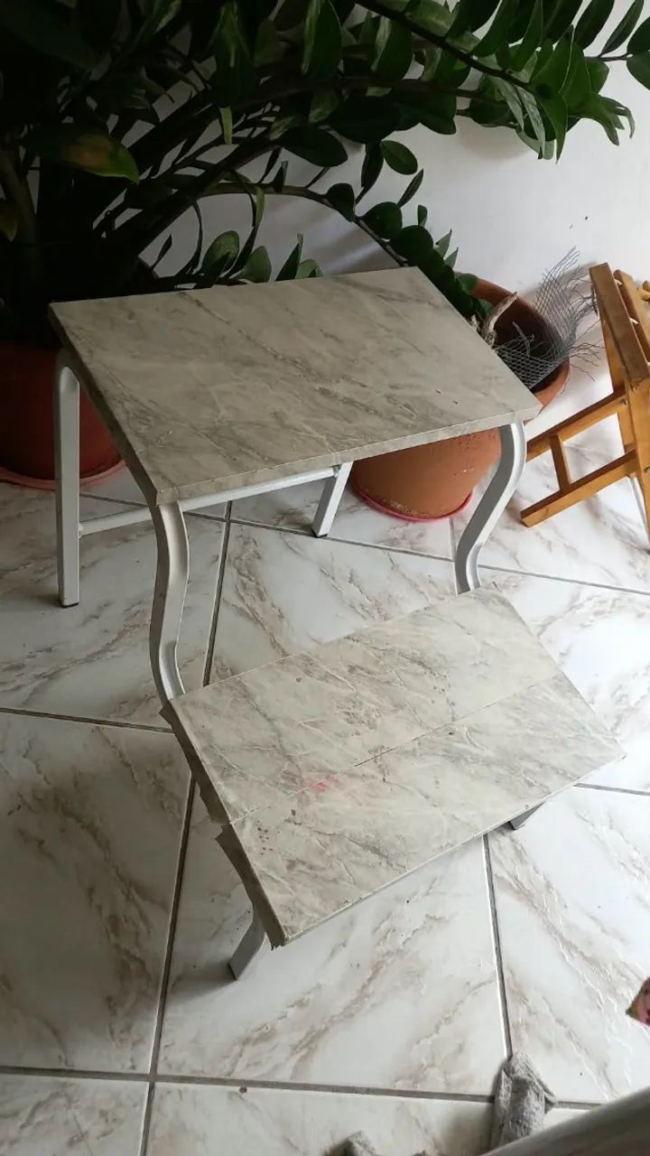 Escada de 2 degraus pra maca