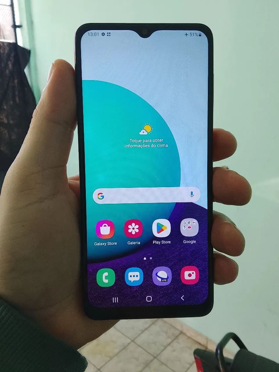 Samsung Galaxy A02 perfeito 