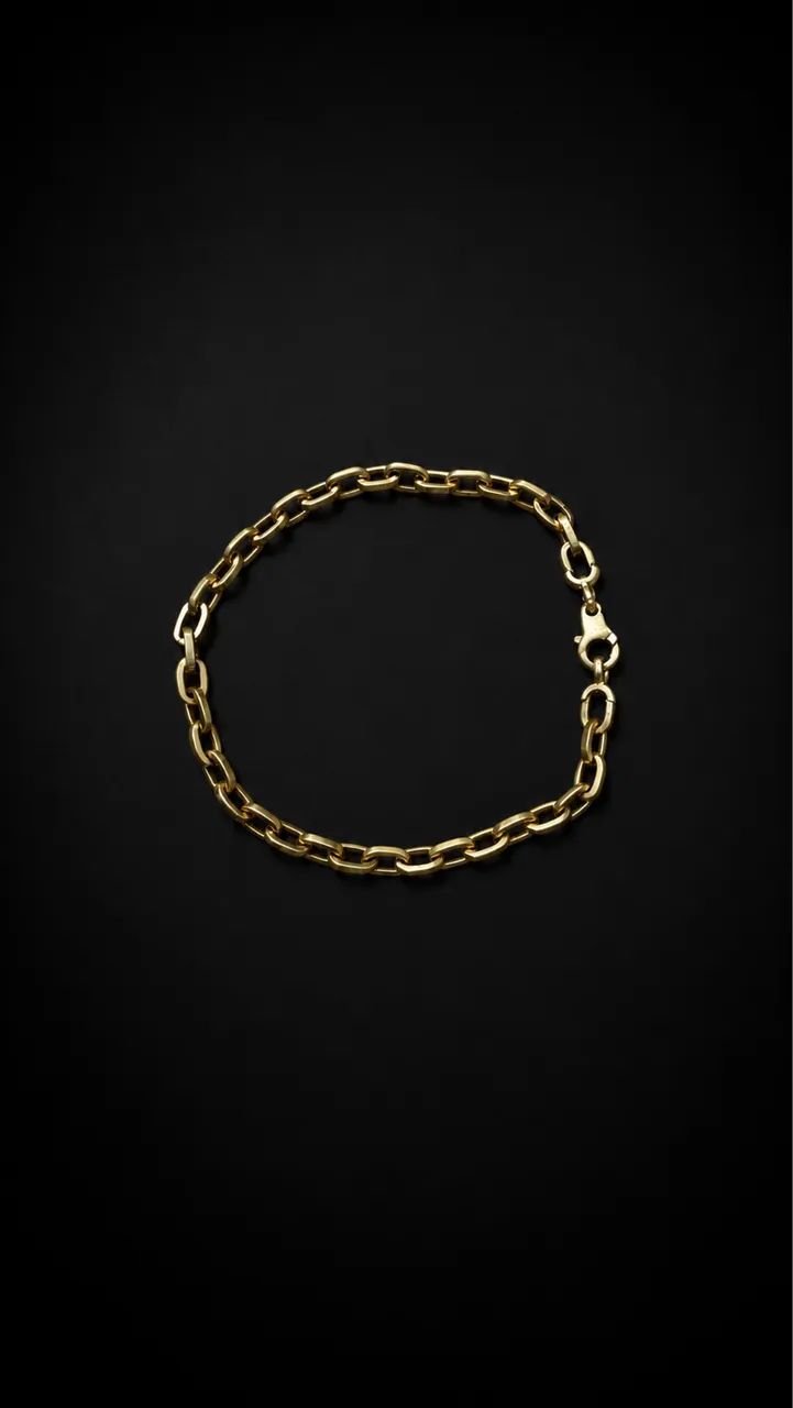 Pulseiras masculina ouro 18k 