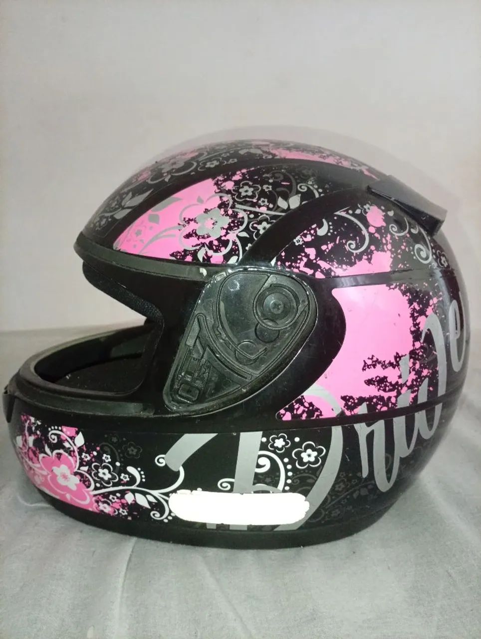 Capacete fly preto com rosa - Foto 2