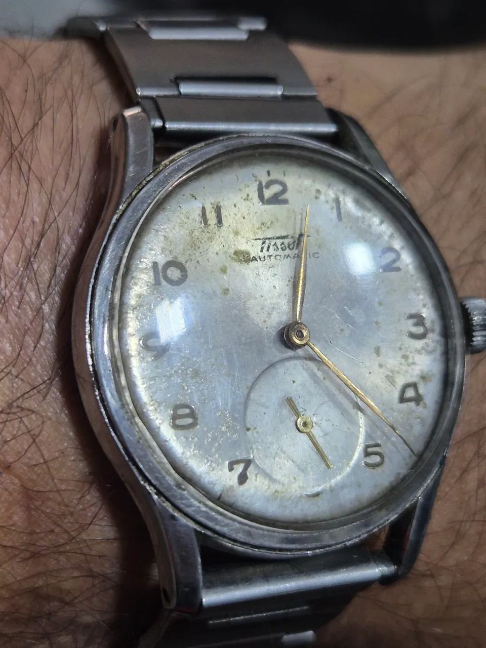 Relógio TISSOT AUTOMÁTICO BUMPER VINTAGE  -  DÉCADA DE 50   -   MODELO RARO - Foto 2