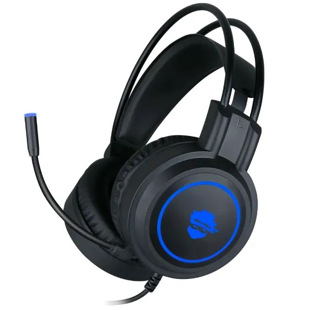Headset Gamer Ninja Shadow, 3.5mm + USB, PC - Foto 2