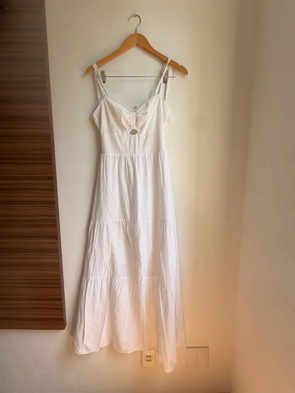 Vestido Branco Linho