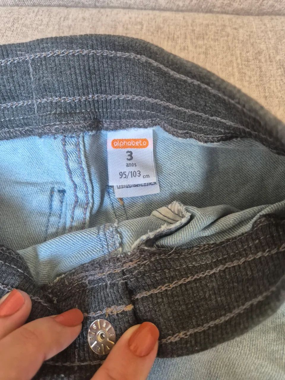 Calça jeans infantil  - Foto 2