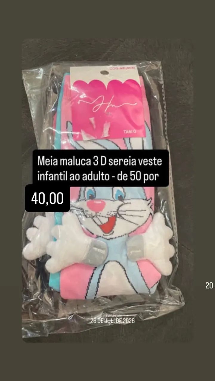 Meia maluca 