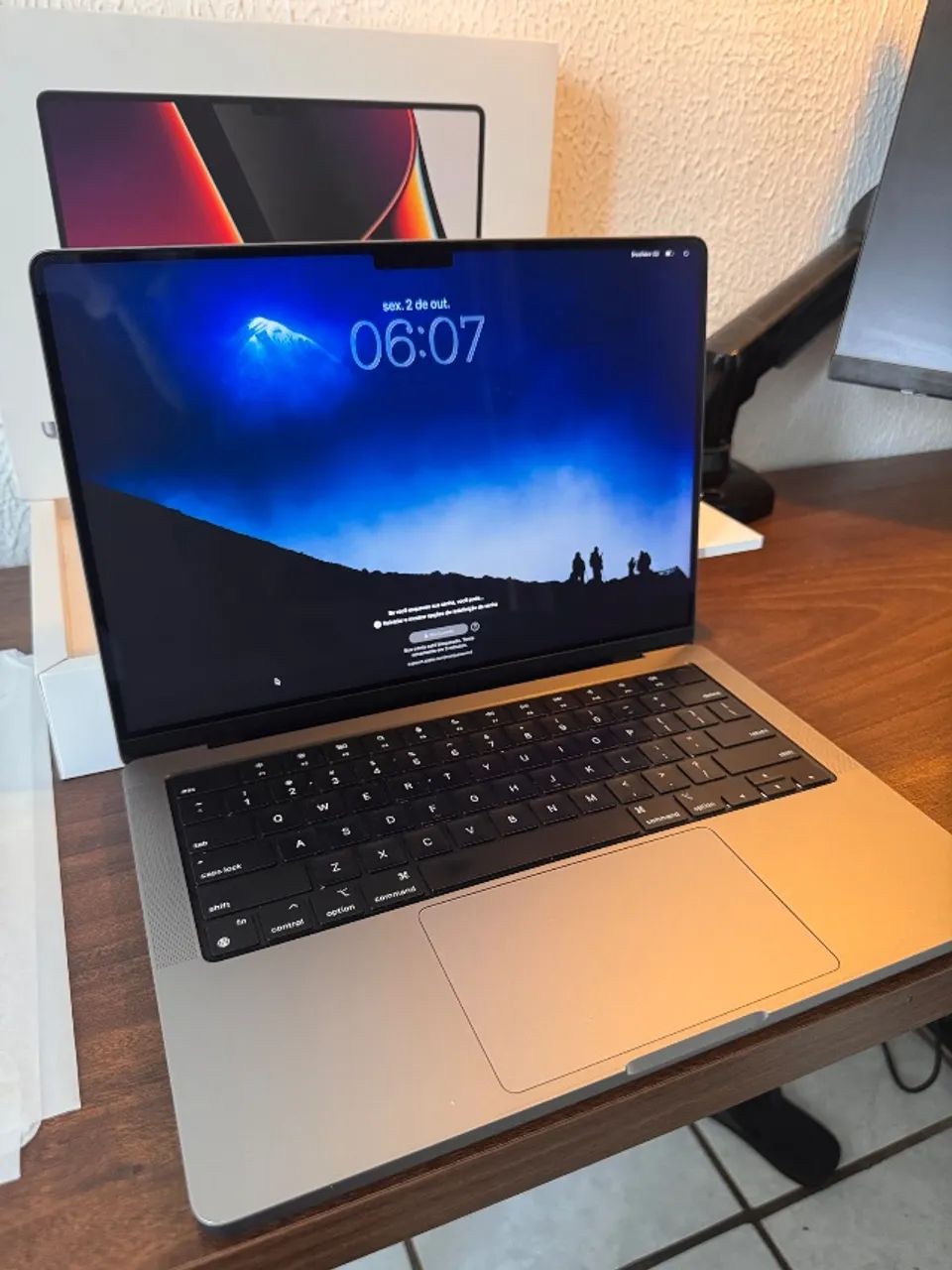 Macbook M1 Pro 16 ram 512 Gb 14 polegadas