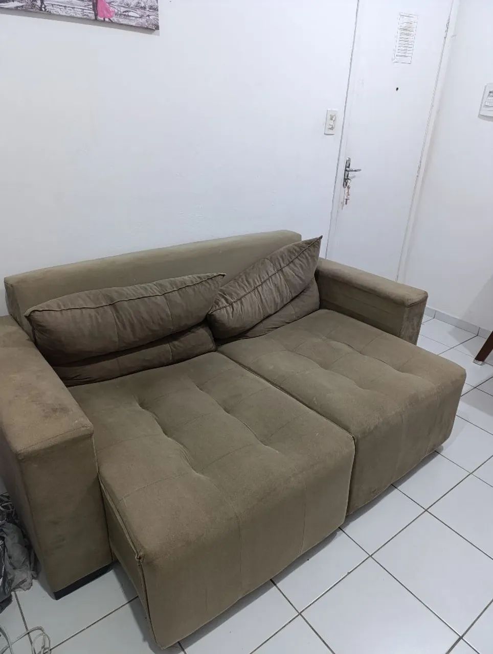 Sofá usado em bom Estado 