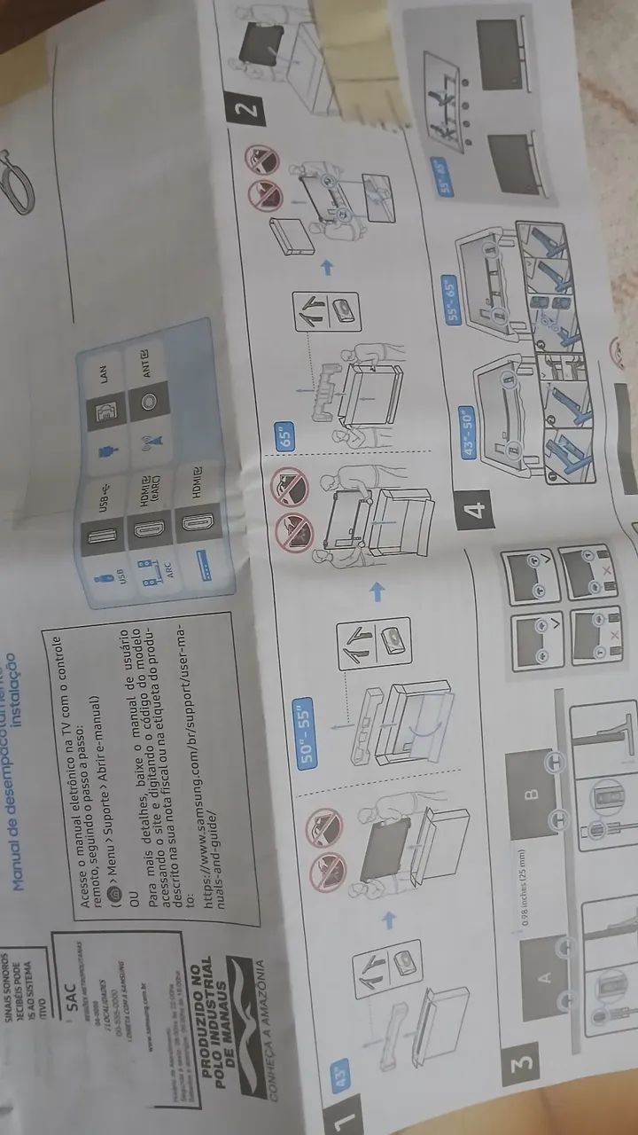 Tv Samsung URD 55" NOVA  - Foto 4