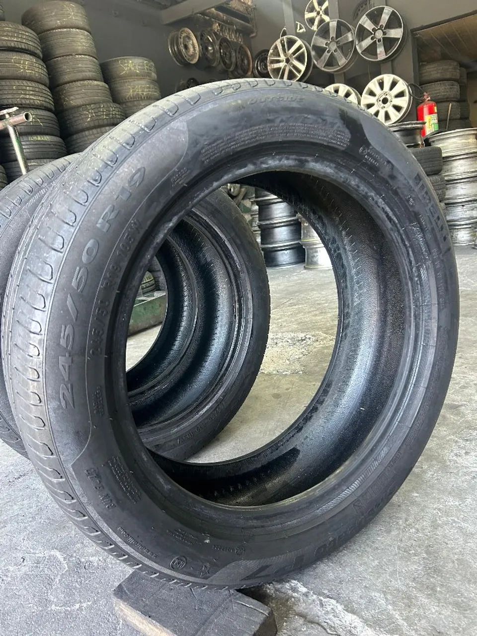 Pneus Pirelli Cinturato P7 245/50/19 105w Run Flat  - Foto 2
