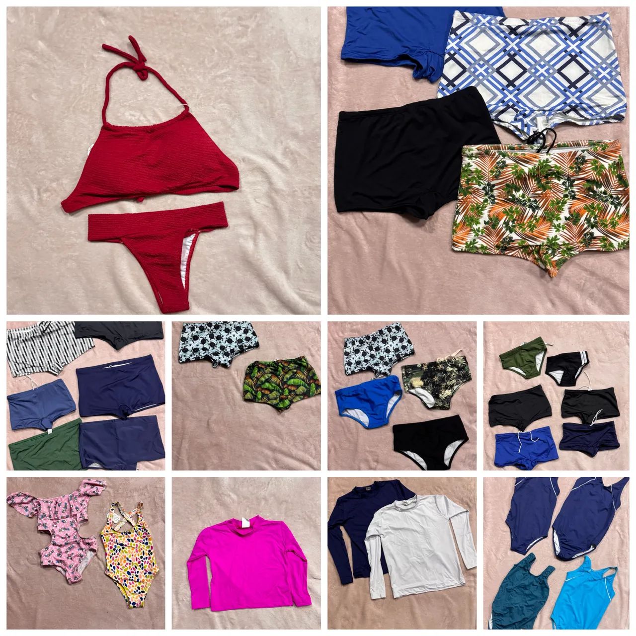 Lote de moda praia + de 60 peças  - Foto 3
