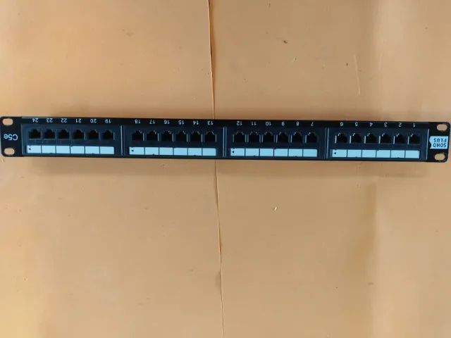 Patch Panel 24 portas SOHO PLUS