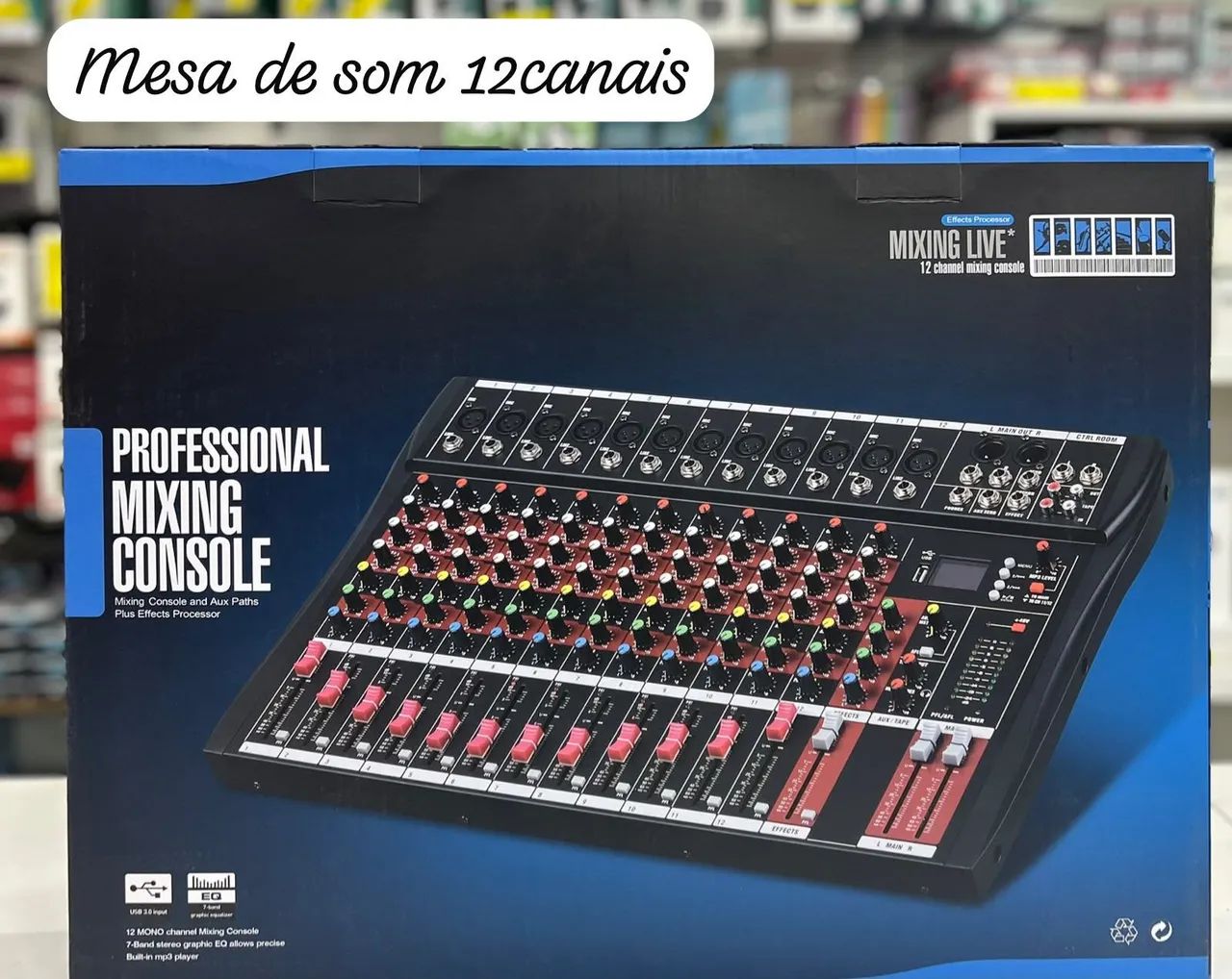 Mesa de som profissional 