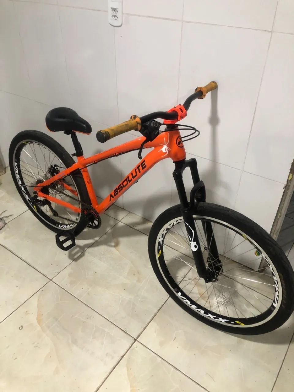 Bicicleta Absolute Brutus Laranja - Foto 5
