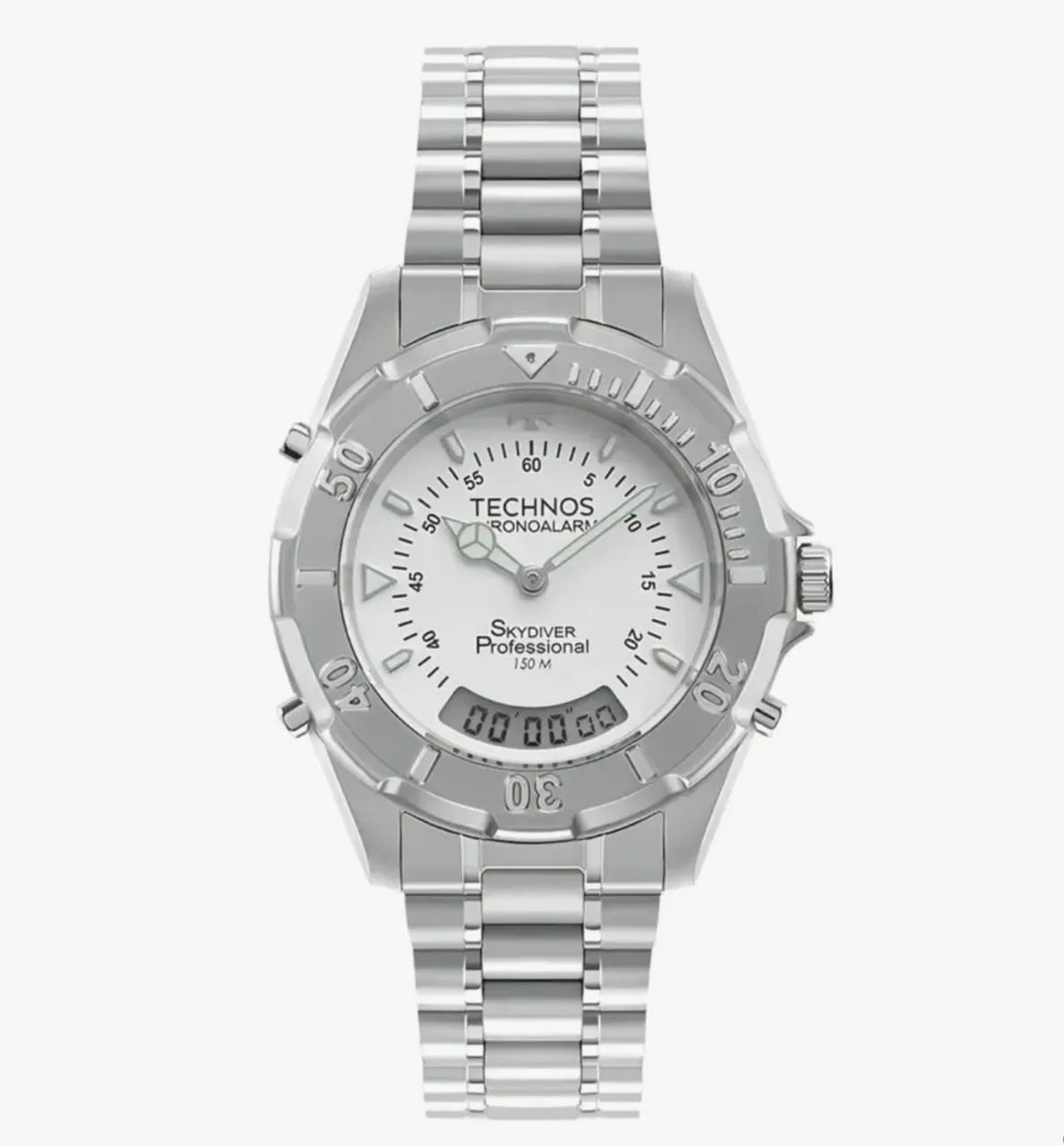 Relógio Masculino Technos Skydiver Professional 150M - Foto 2