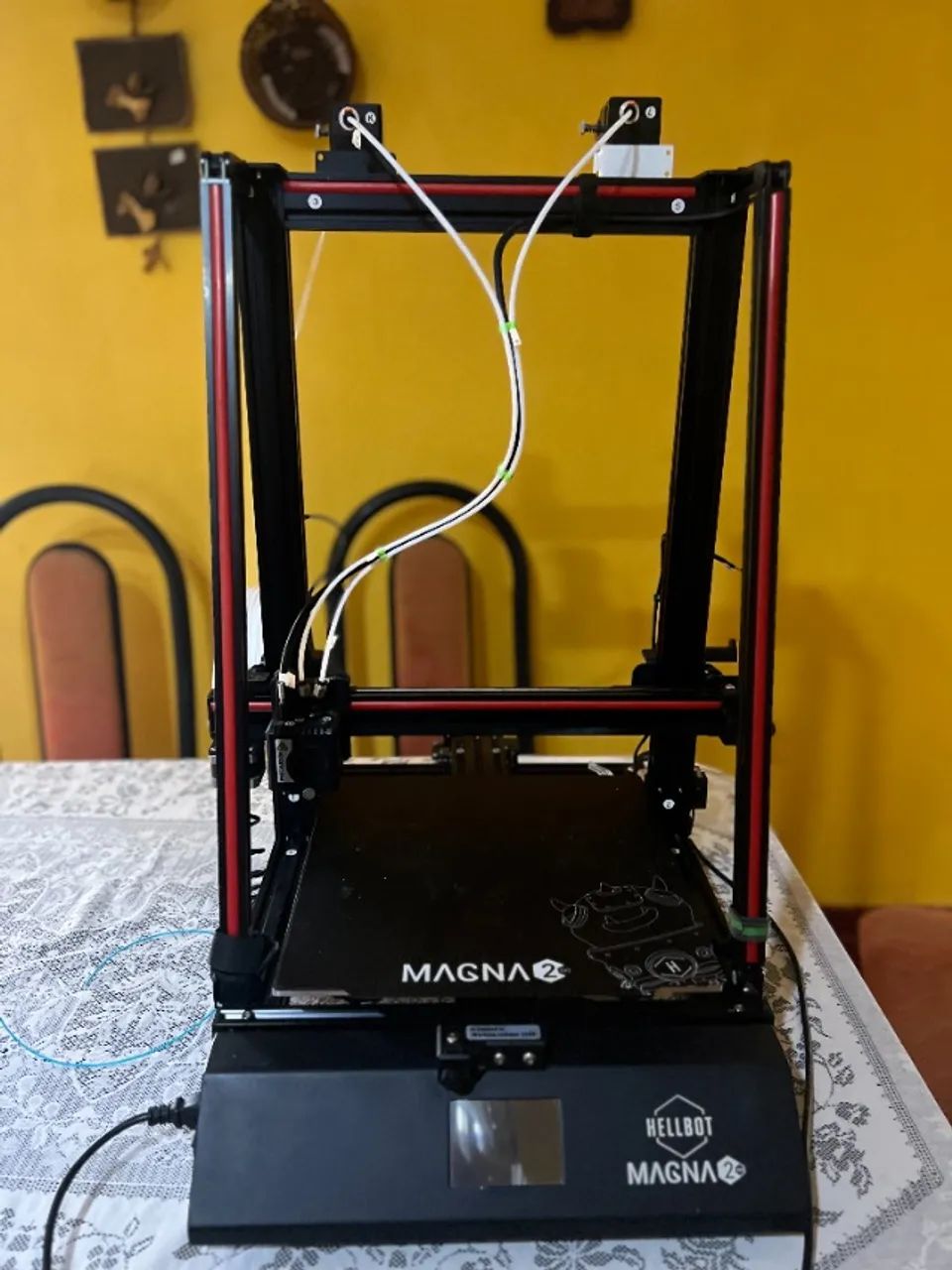 Impressora 3D Duplo Extrusor | 300x300x400 | Wi-Fi | Excelente Estado