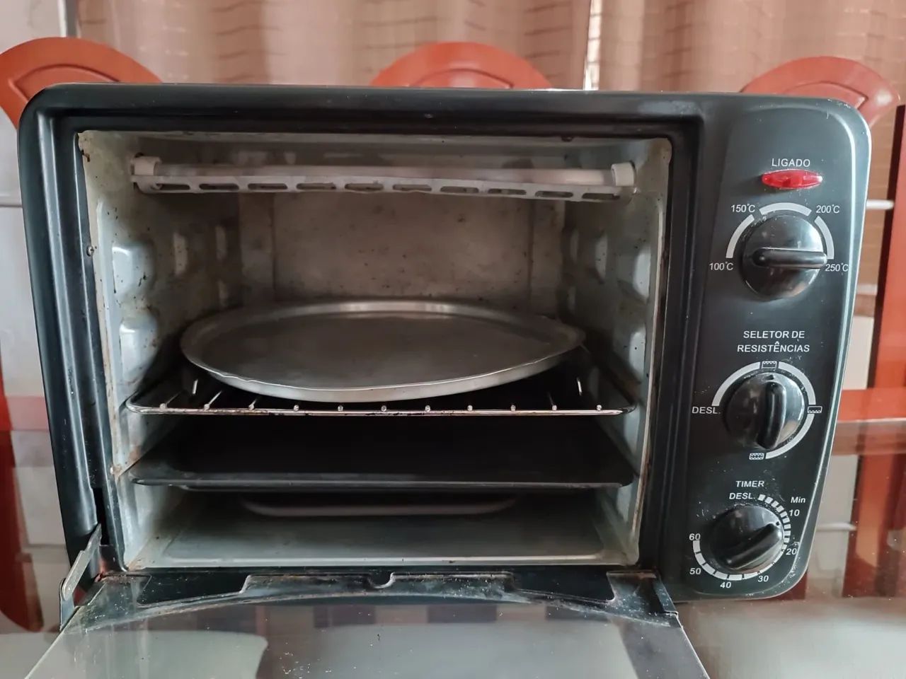 Forno Grande Larg 40cm Elétrico FD-18L Não liga. Problema no Termostato (Bangu) - Foto 2
