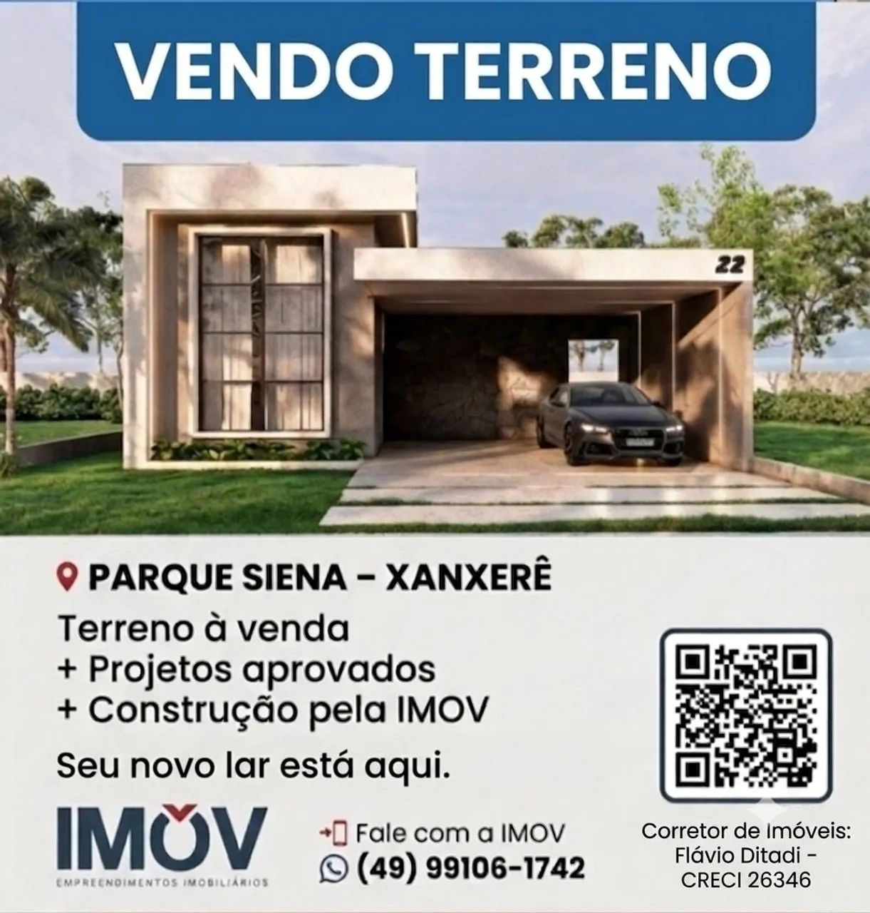 Vendo casa na planta 