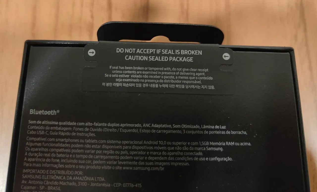 Fone Galaxy Buds 3 Pro Branco Lacrado - Foto 3