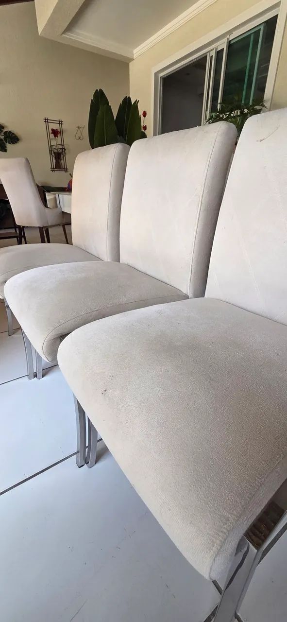 Vendo 6 cadeiras de mesa de Jantar - Foto 3