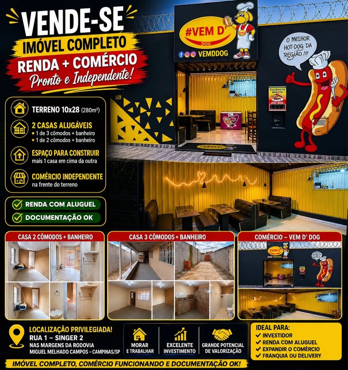OPORTUNIDADE ÚNICA EM CAMPINAS