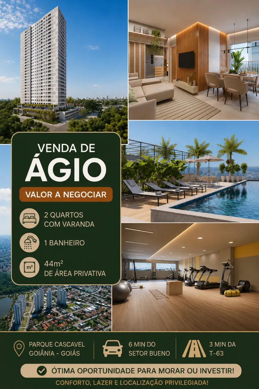 venda de ágio, valor a negociar 