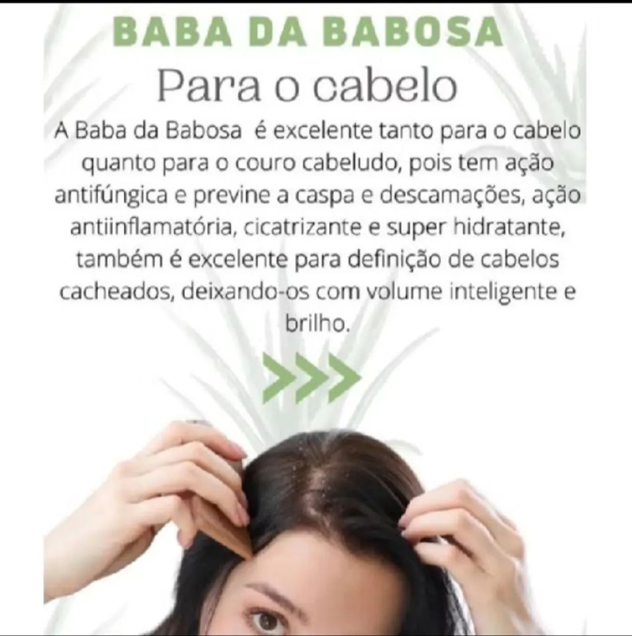 Vendo baba da babosa  produto natural pro cabelo e rosto - Foto 4