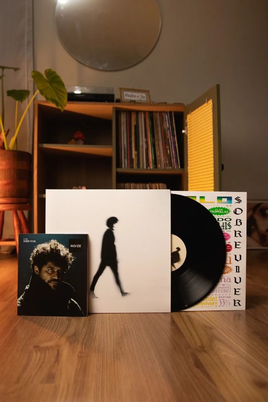 LP Disco de Vinil Criolo Sobre Viver Noize  - Foto 4