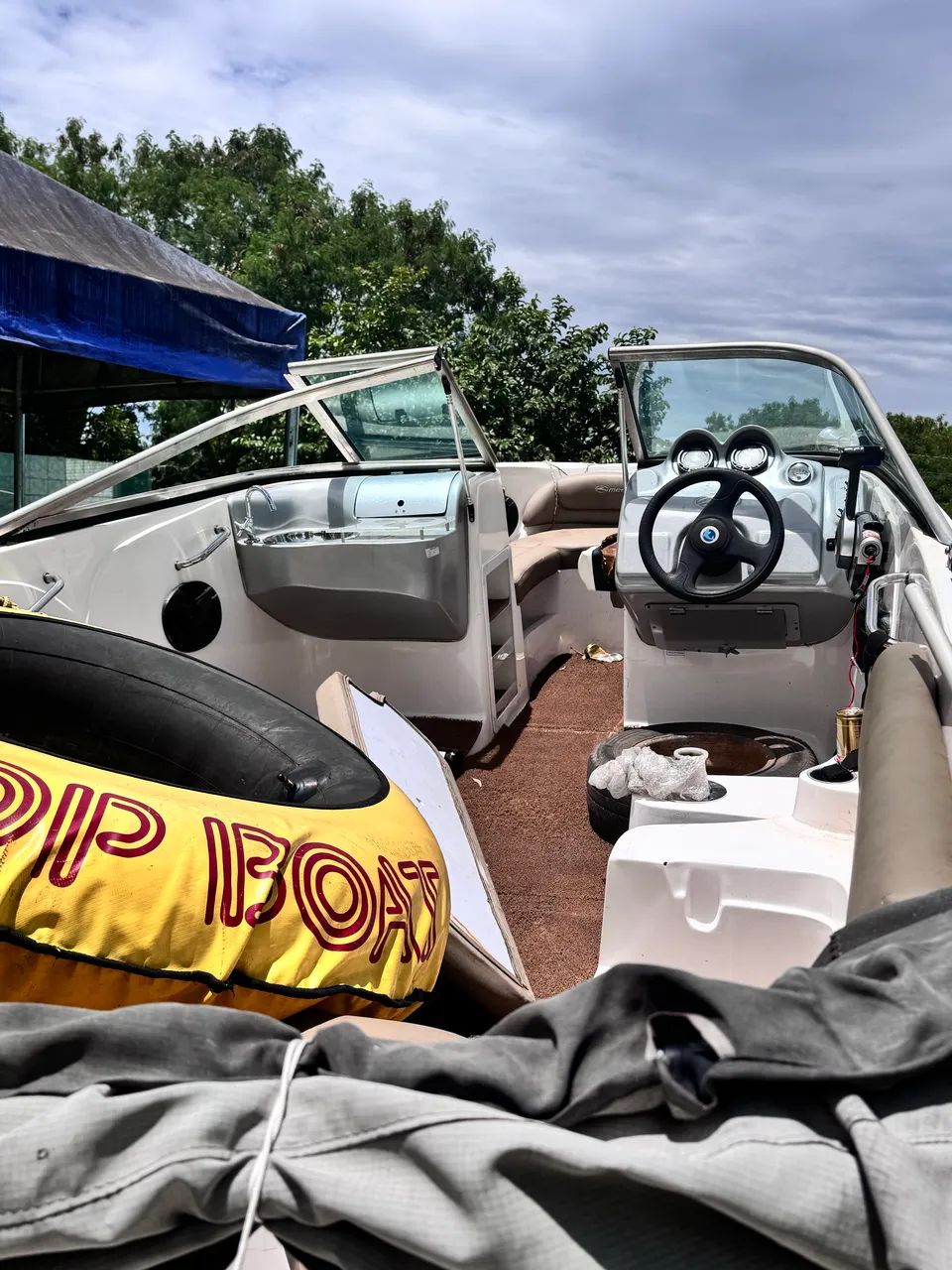 Lancha barco mestra 130hp - Foto 3